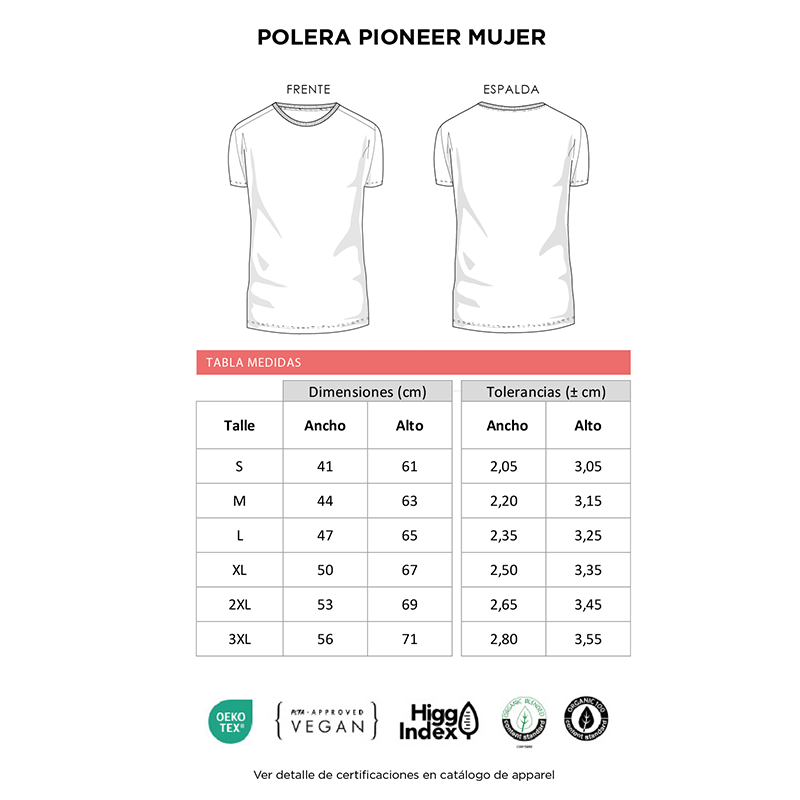 Polera Pioneer Mujer - Imagen 3