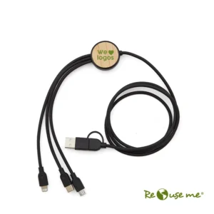 Cable 3 en 1 Bamboo -